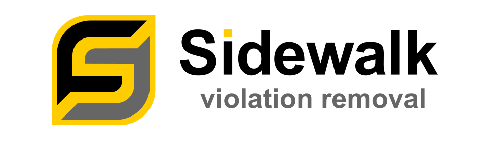 Sidewalk violation removal